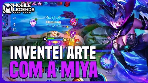 FIZ MIYA DE CAÇADORA E BASTÃO DOURADO, FICOU BOM?? | MLBB