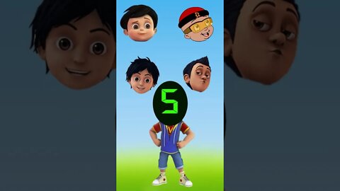 Match The Right Head | Vir The Robot Boy | Shiva | Motu Patlu | Mighty Raju | Wrong Head Puzzle