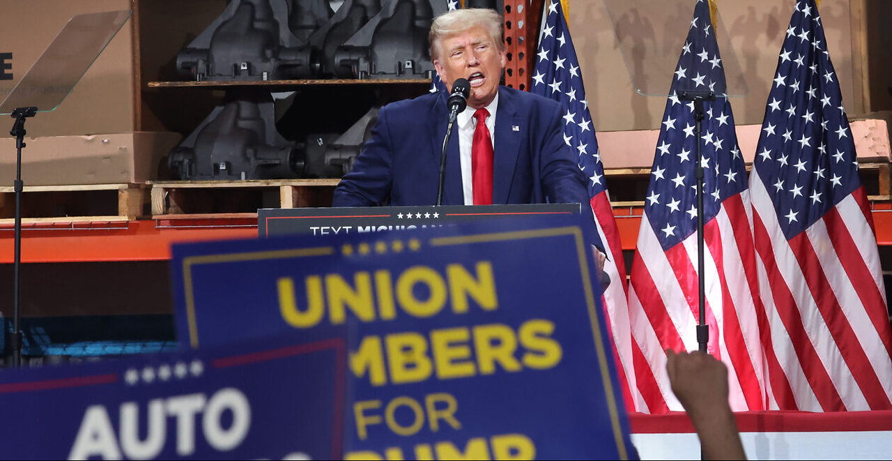 Union workers may vote for Trump boss warns as Biden wins endorsement