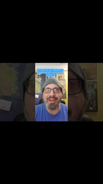 MAJOR George R.R. Martin UPDATE | We have a release DATE for 2022! Not a Blog confirms #shorts