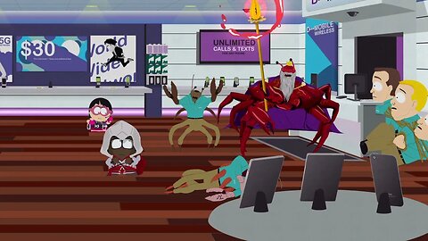 South Park™: The Fractured But Whole™: Facing Off Against Crab People!