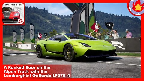 A Ranked Race on the Alpen Track with the Lamborghini Gallardo LP570-4 | Racing Master