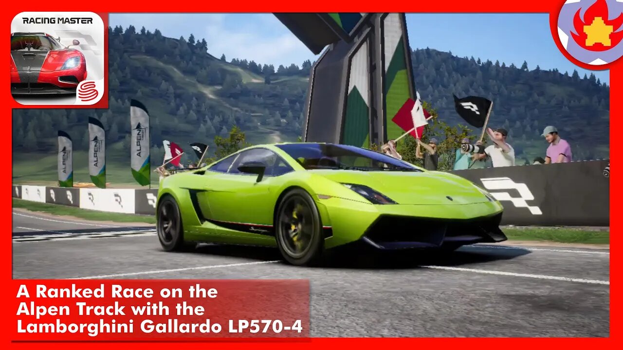 A Ranked Race on the Alpen Track with the Lamborghini Gallardo LP570-4 | Racing Master