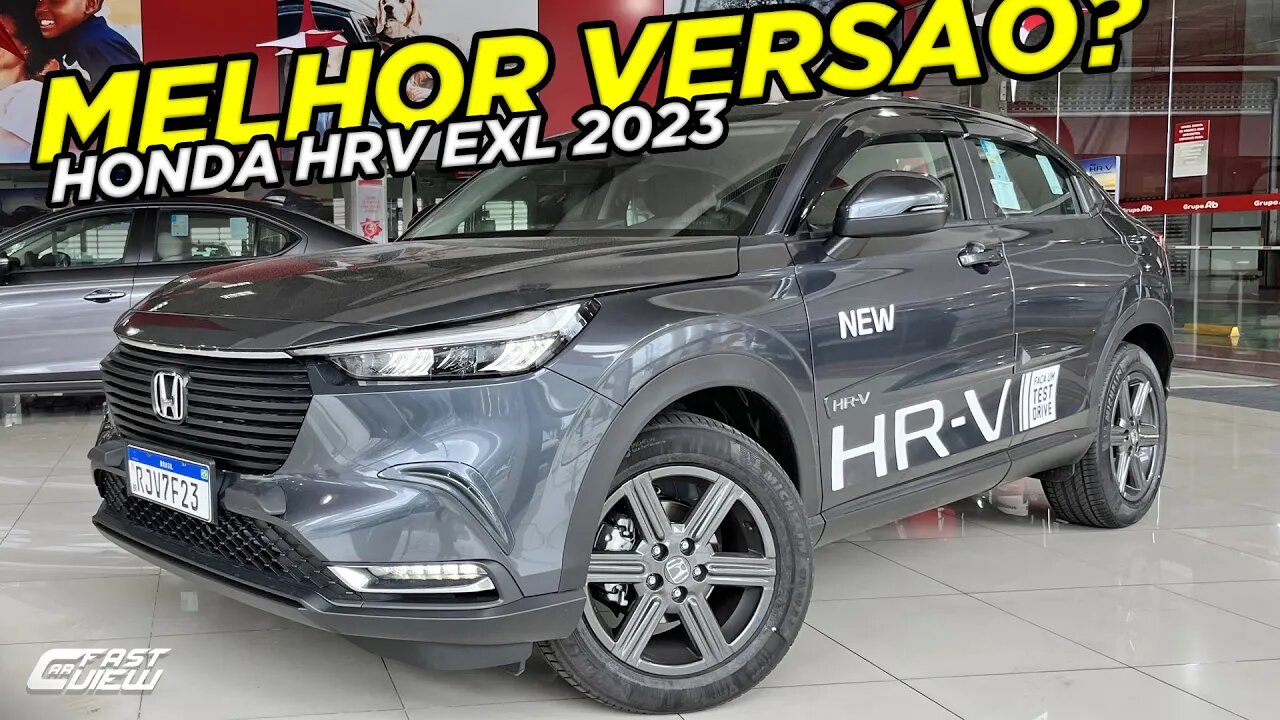 NOVO HONDA HR-V EXL 2023 MELHOR VERSÃO CUSTO BENEFÍCIO VISANDO ECONOMIA E MANUTENÇÃO