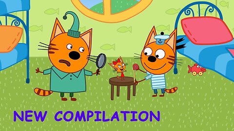 Kid-E-Cats _ Candy's Compilation _ Cartoons for Kids in English