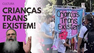 PARADA GAY tem ALA sobre CRIANÇAS TRANS que CAUSA muita CONFUSÃO e CRÍTICAS mas não PRECISARIA