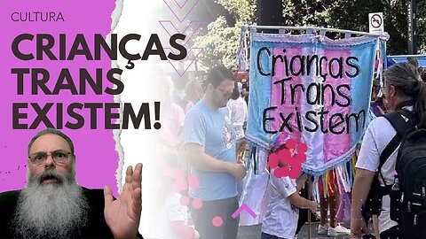 PARADA GAY tem ALA sobre CRIANÇAS TRANS que CAUSA muita CONFUSÃO e CRÍTICAS mas não PRECISARIA