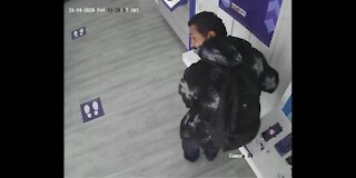 Police looking for man caught on video stealing cell phone, allegedly attacked two with knife