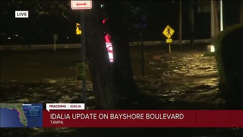 Reporter Larissa Scott provides an update on Idalia from Hillsborough County