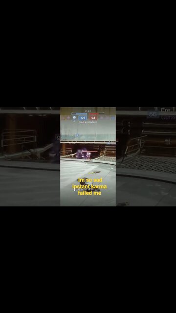 Destiny 2 instant karma fails me