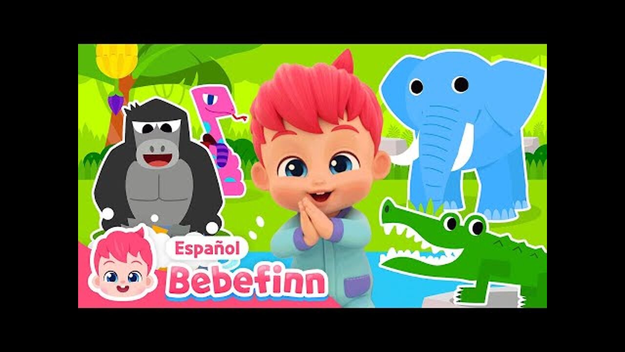 El Bugui de la Selva🦍🐘 | Camino Por la Selva | Canciones Infantiles | Bebefinn en español