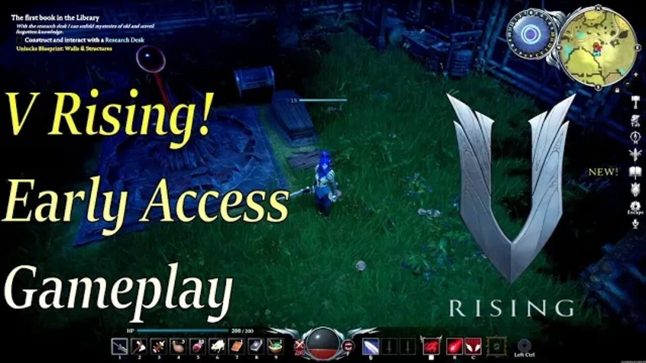 V Rising Gameplay No Commentary