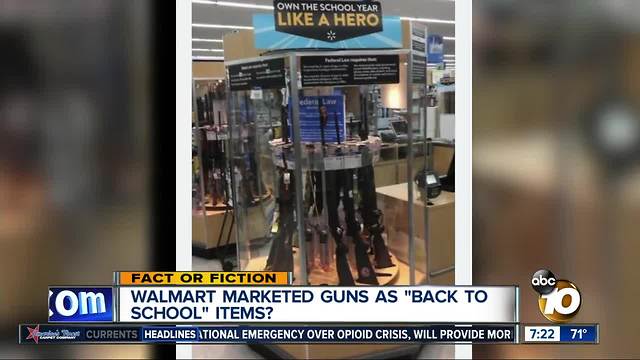 "Back to school" guns?