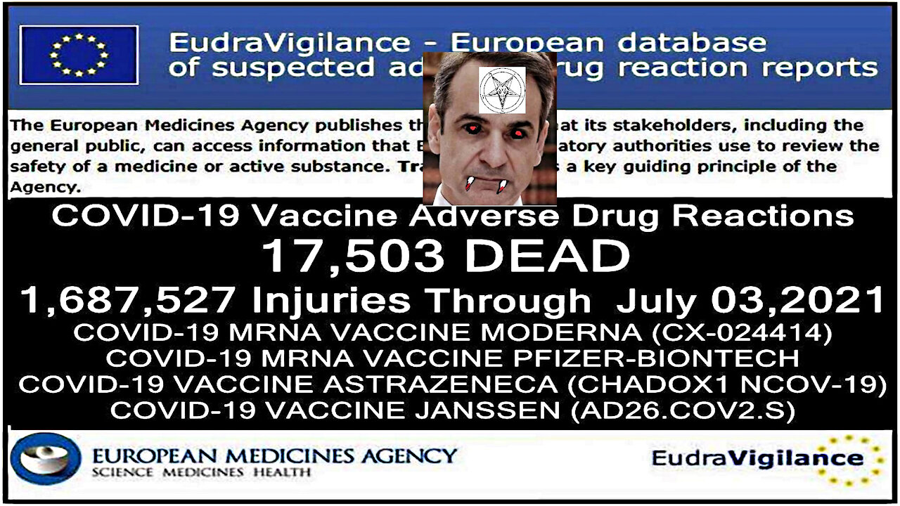 STOP THE CRIMES AGAINST HUMANITY WITH COVID-19 VACCINES OF DEATH. ΣΤΑΜΑΤΗΣΤΕ ΤΑ ΕΜΒΟΛΙΑ ΘΑΝΑΤΟΥ