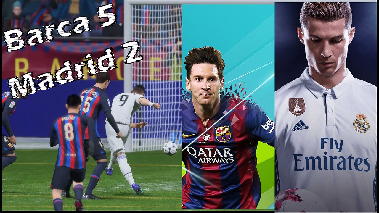 EL Clasico- Barcelona v Madrid on Heavy Snowfall | Game Stream FIFA 2023 RTX 3060ti with i5 10400f