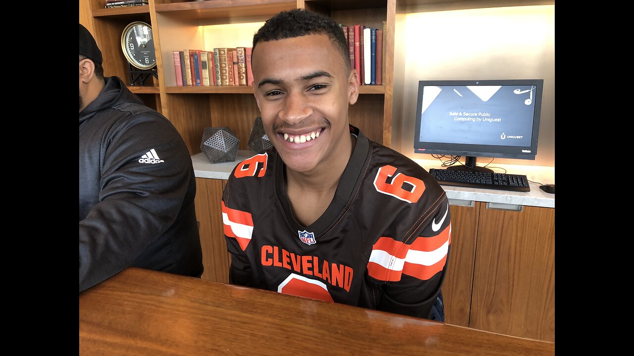 Browns fan's dream comes true on Sunday