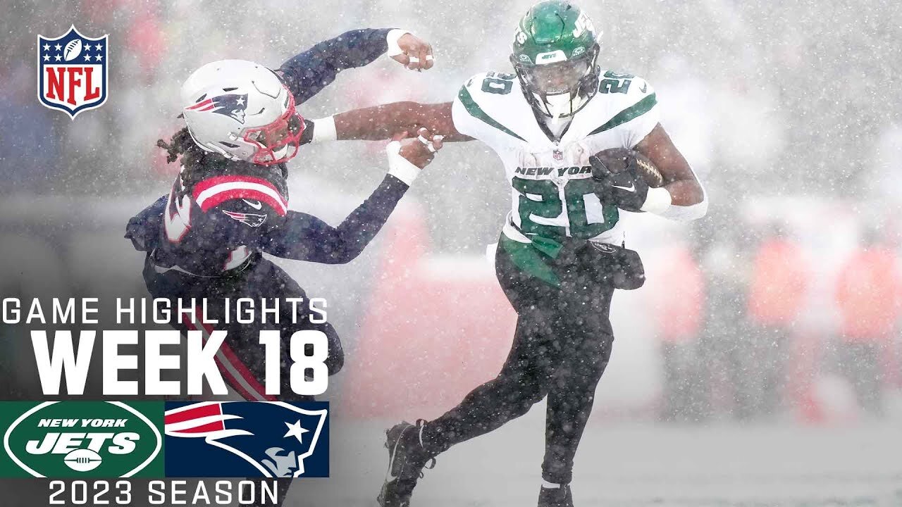 New York Jets vs. New England Patriots | 2023 Week 18 Game Highlights