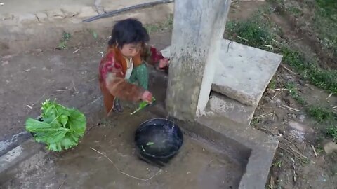 Working together by happy family || Traditional life || Nepali Village43 7