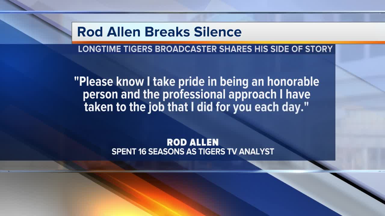 Rod Allen breaks silence on Tigers broadcast booth shakeup