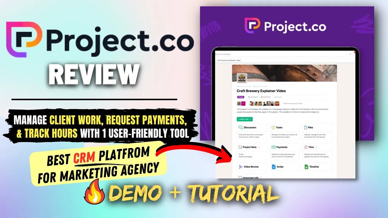 Project.co Review, Demo + Tutorial | Best Platform for Freelancers & Agencies