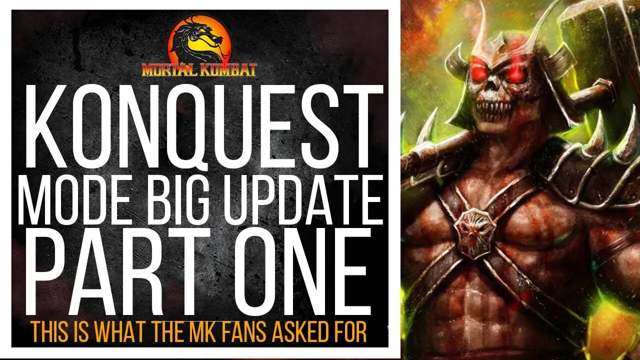 Mortal Kombat 12 Exclusive : Ko- oP Krypt & Konquest Mode Update Part 1