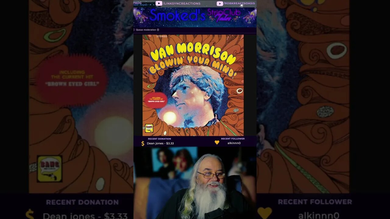 Robk Reacts Music Shorts - Old Skool Van Morrison Brown eyed girl