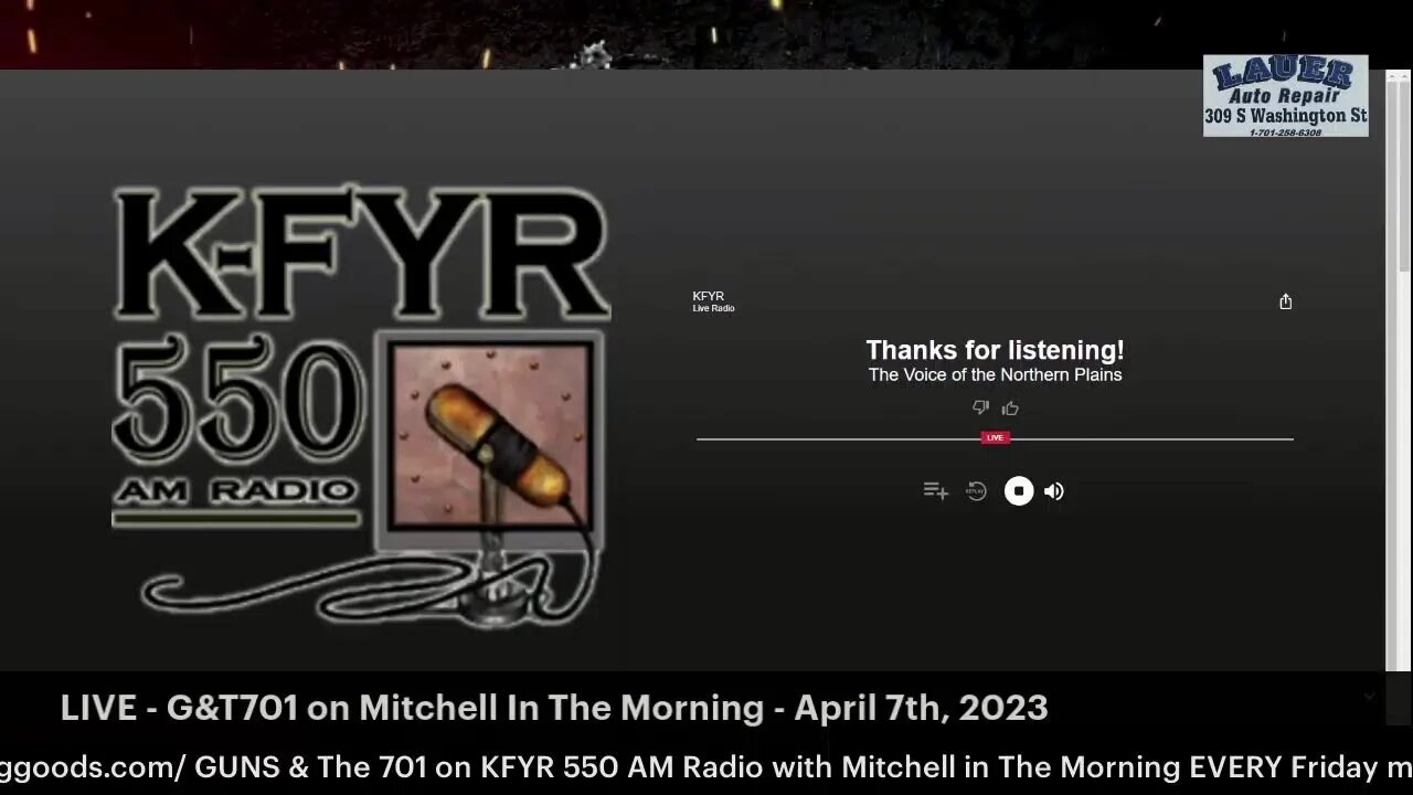 LIVE NOW!!!! - GUNS & The 701 - WWW.GUNSANDTHE701.COM