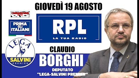 🔴 33° Puntata della rubrica su RPL "Scuola di Magia" di Claudio Borghi (19/08/2021).