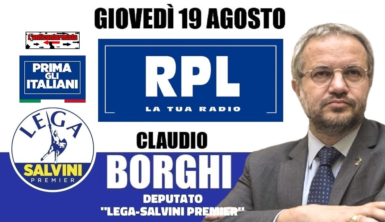 🔴 33° Puntata della rubrica su RPL "Scuola di Magia" di Claudio Borghi (19/08/2021).