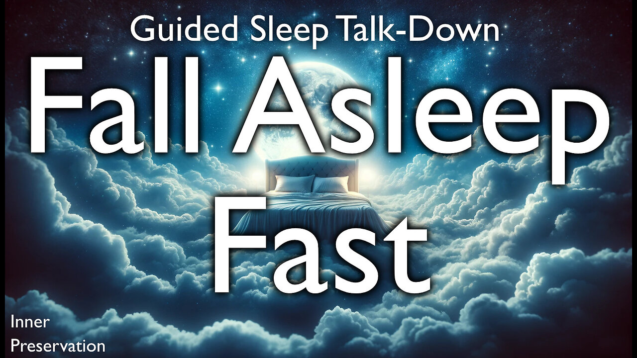 Fall Asleep Fast to Guided Sleep Talk Down – Guided Sleep Meditation – Deep Sleep - Calming Music