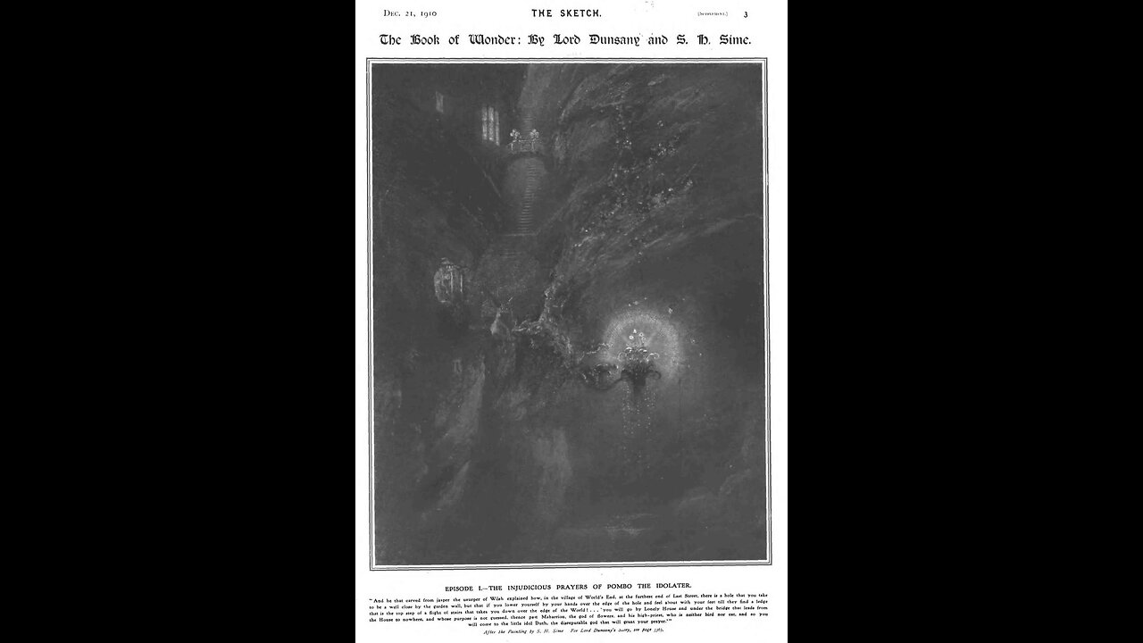 "The Injudicious Prayers of Pombo the Idolater" by Lord Dunsany