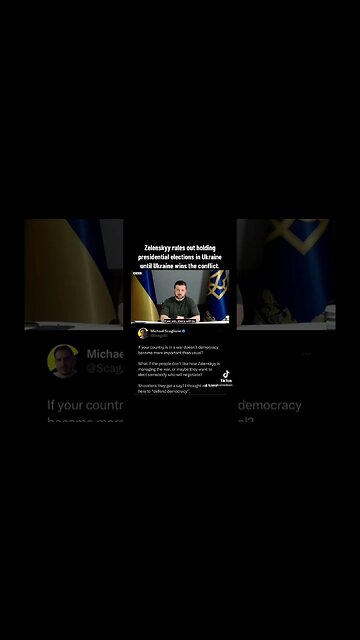 Zelenskyy rules out holding Presidential elections in Ukraine until it wins the war