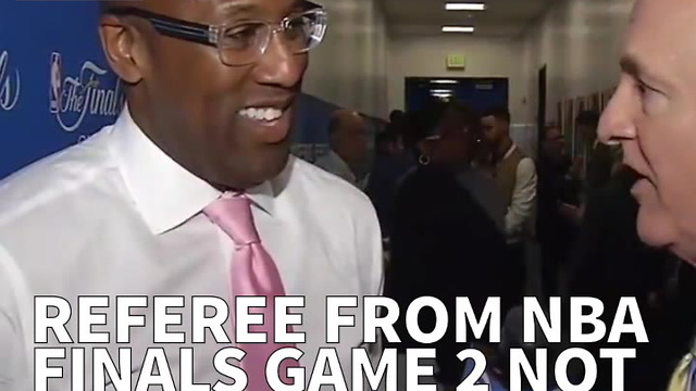 Referee From NBA Finals Game 2 Not Amused By Mike Brown's Joke