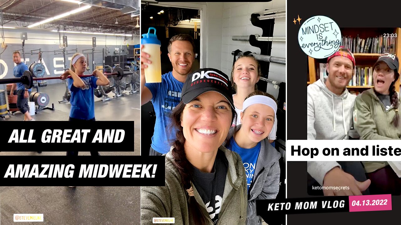 An All Great Midweek - Working Out & Spending Time With Friends & Fam! Amazing Day! | Keto Mom Vlog