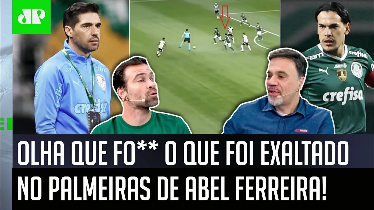 "O que é MAIS IMPRESSIONANTE de ver no Palmeiras em campo é..." OLHA o que foi EXALTADO!