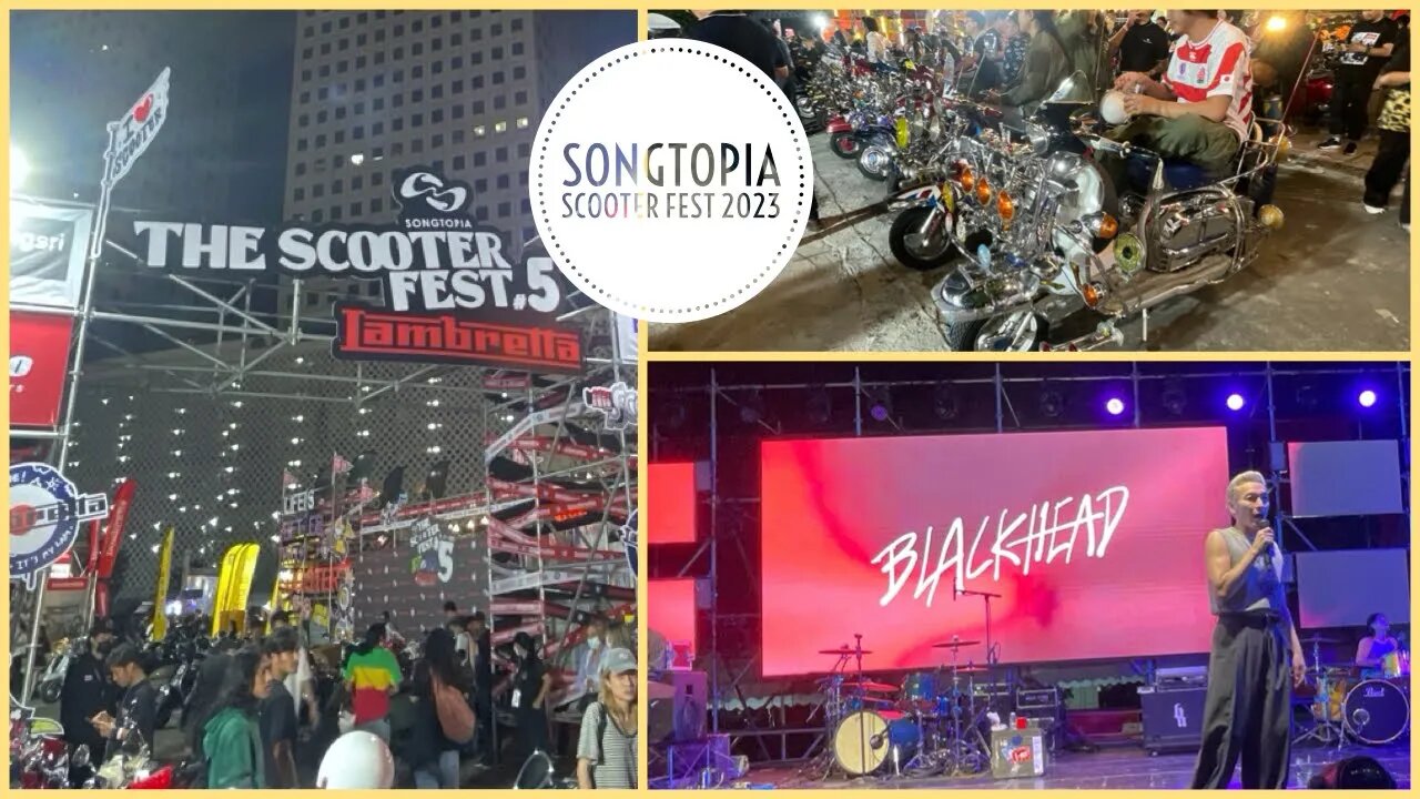 Songtopia Scooter Fest - Great Night Out in Bangkok - Thailand 2023