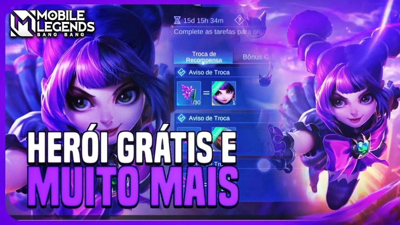 MOONTON ESTÁ DANDO UM HERÓI GRÁTIS NESSE EVENTO, TICKETS BEYONDE THE CLOUDS E MAIS | MLBB