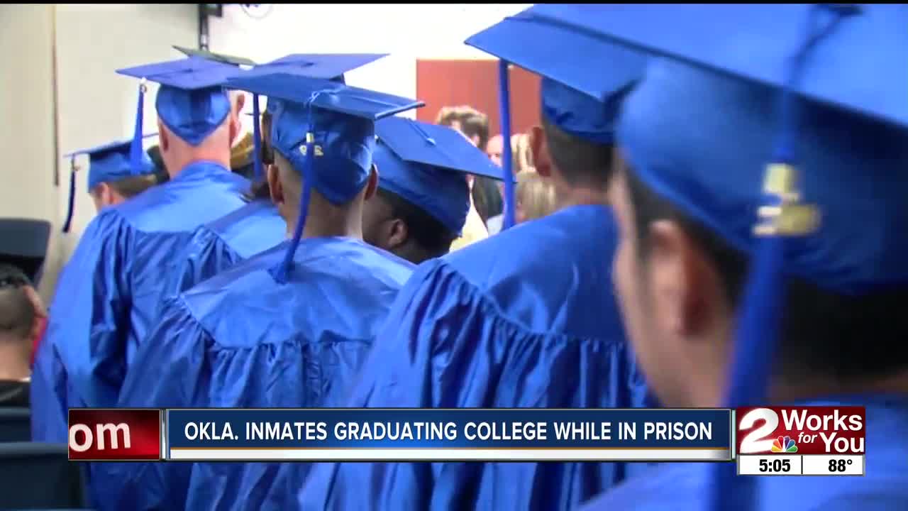 More than 70 inmates graduate with college degrees at Dick Conner prison