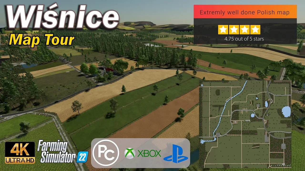 Wiśnice | Map Tour | Farming Simulator 22