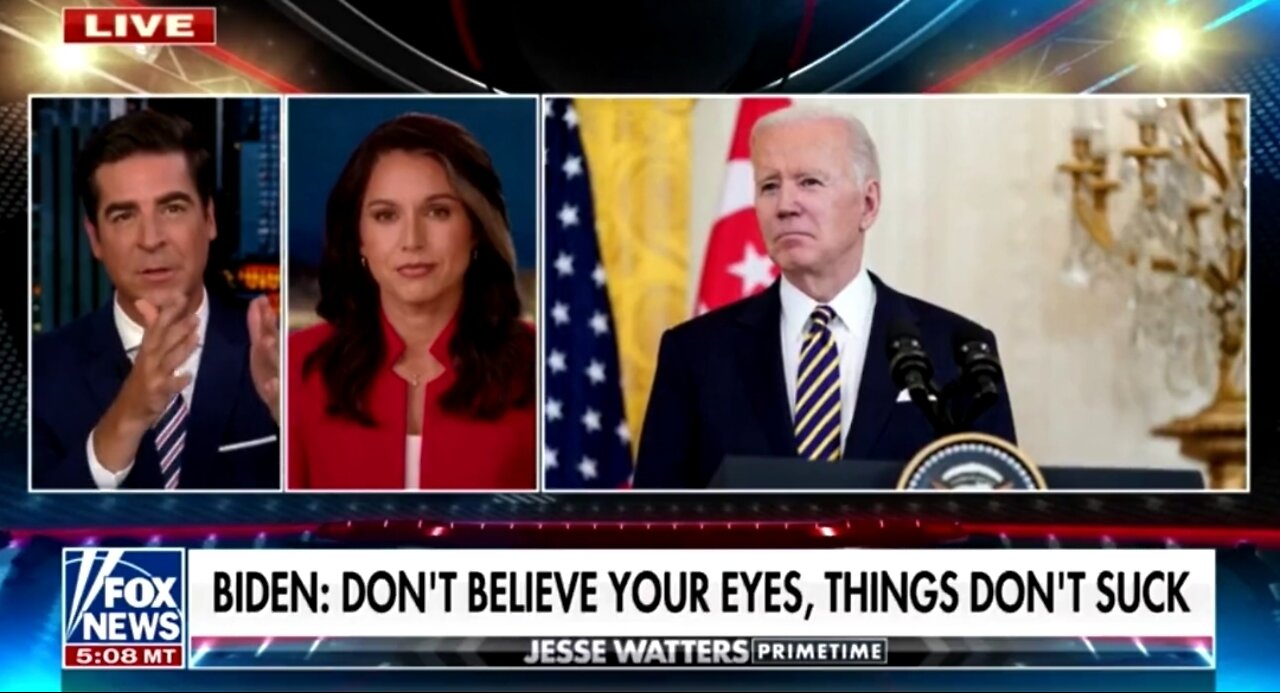 Tulsi Gabbard: Biden Is Out Of Touch With Reality!