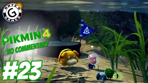 Pikmin 4 No Commentary - Part 23 (Test Tubs and more Serene Shores)