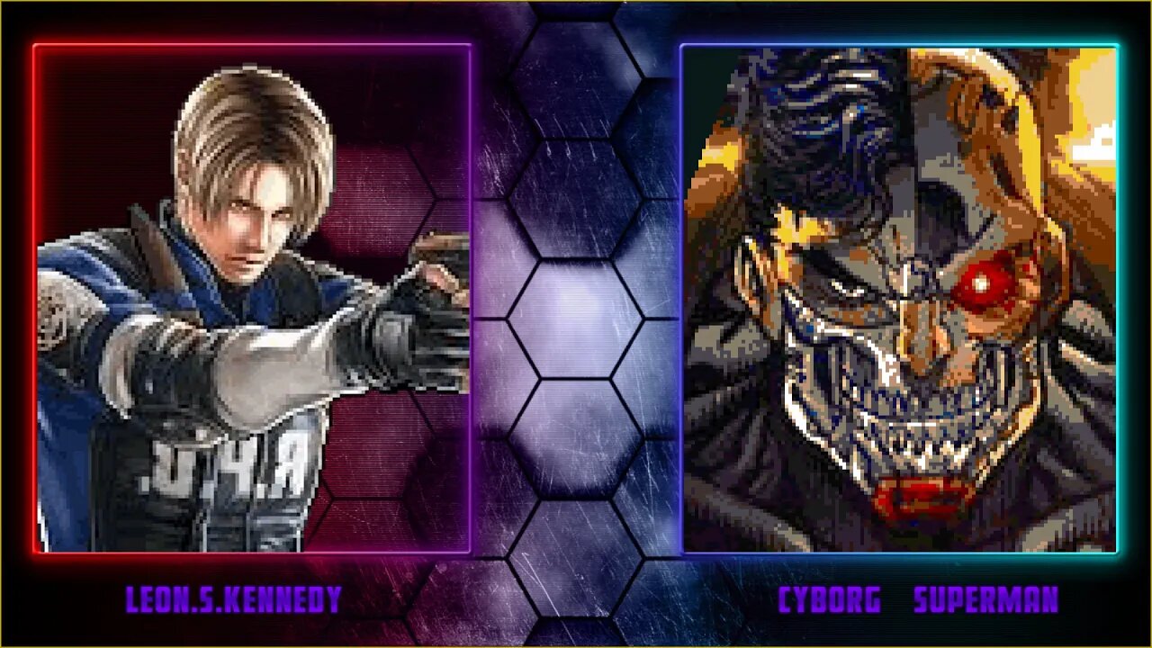 Mugen: Leon Kennedy vs Cyborg Superman