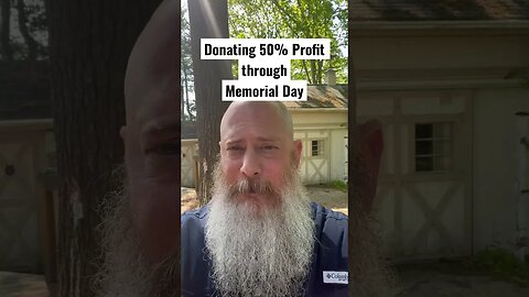 Donating 50% of all net profit thru Memorial Day to Tunnel2Towers