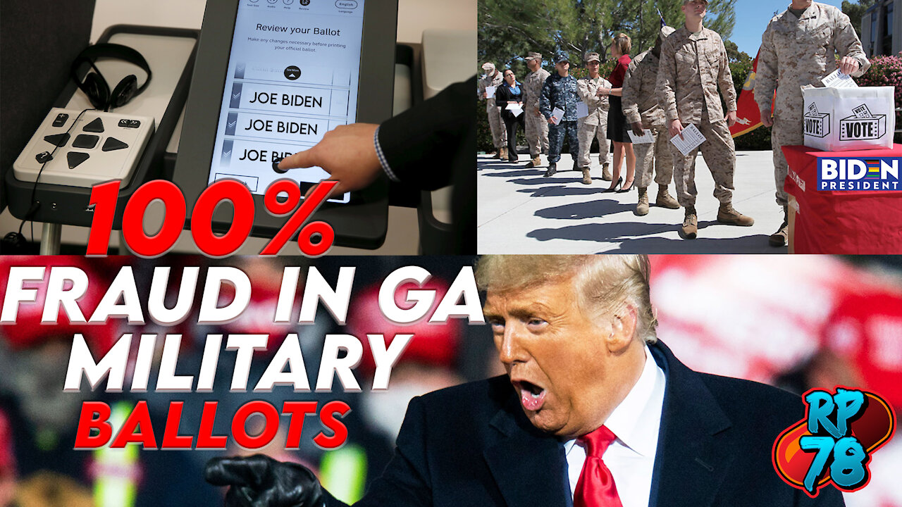 Trump Responds To NH Audit, 100% Fraud In GA Military Ballots