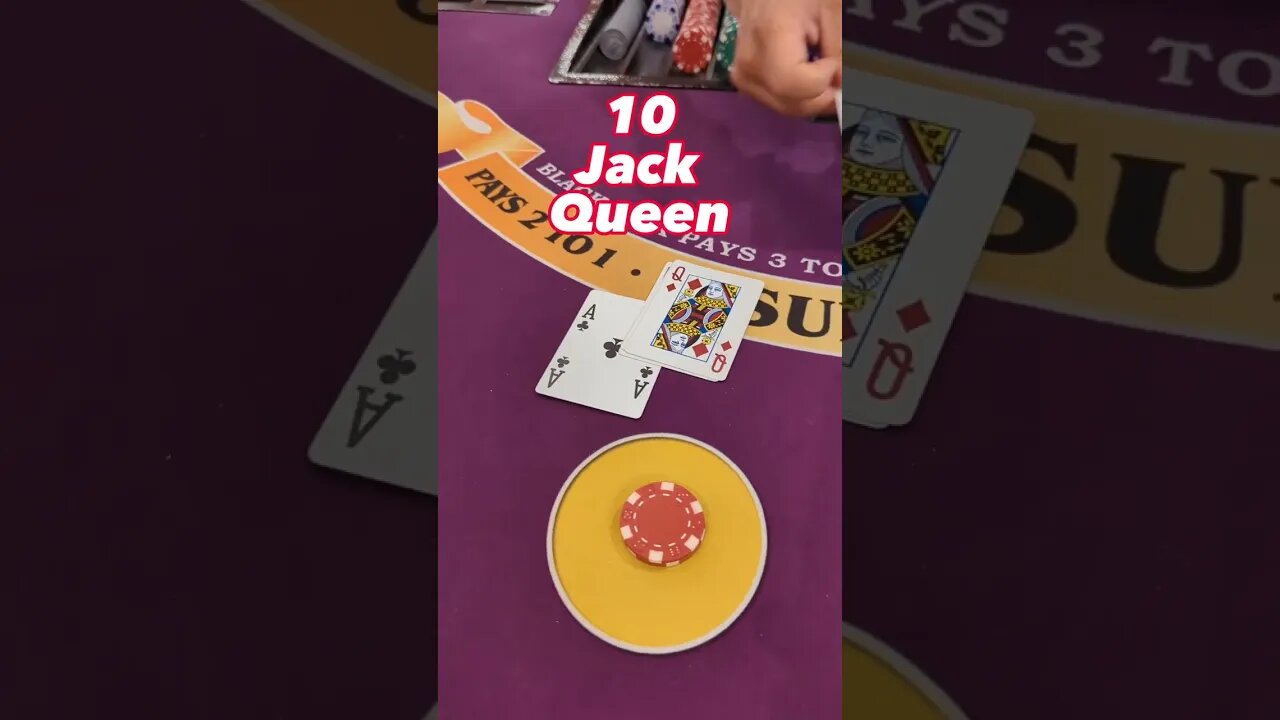 What a good BJ looks Like....On BlackJack #blackjack #casino #21