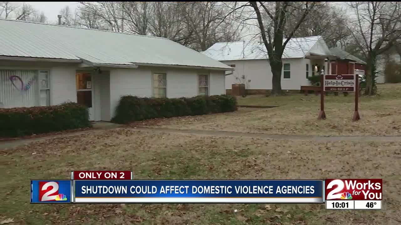 Fed shutdown could affect domestic violence shelters