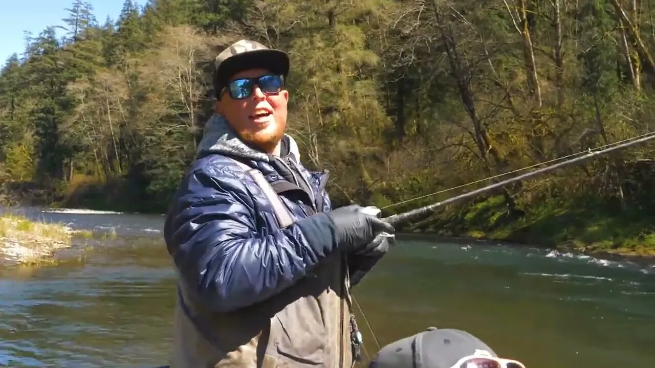 Crazy MONSTER Steelhead FISHING! Epic BOBBER DOWNS! (NEW PB HATCHERY_) @ 19