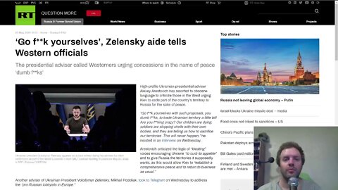 ‘Go f**k yourselves’, Zelensky aide tells Western officials