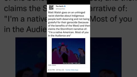 #mattwalsh #unhinged #savage #twitter #shorts #nonsense #zoobox