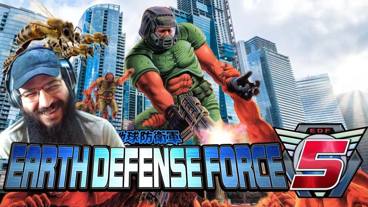 REACTION Earth Defense Force 5 Review by SsethTzeentach